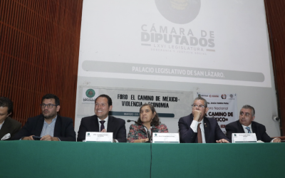 REALIZAN EN SAN LÁZARO FORO SOBRE ESTRATEGIAS PARA FRENAR FLUJO ILÍCITO DE ARMAS EN MÉXICO